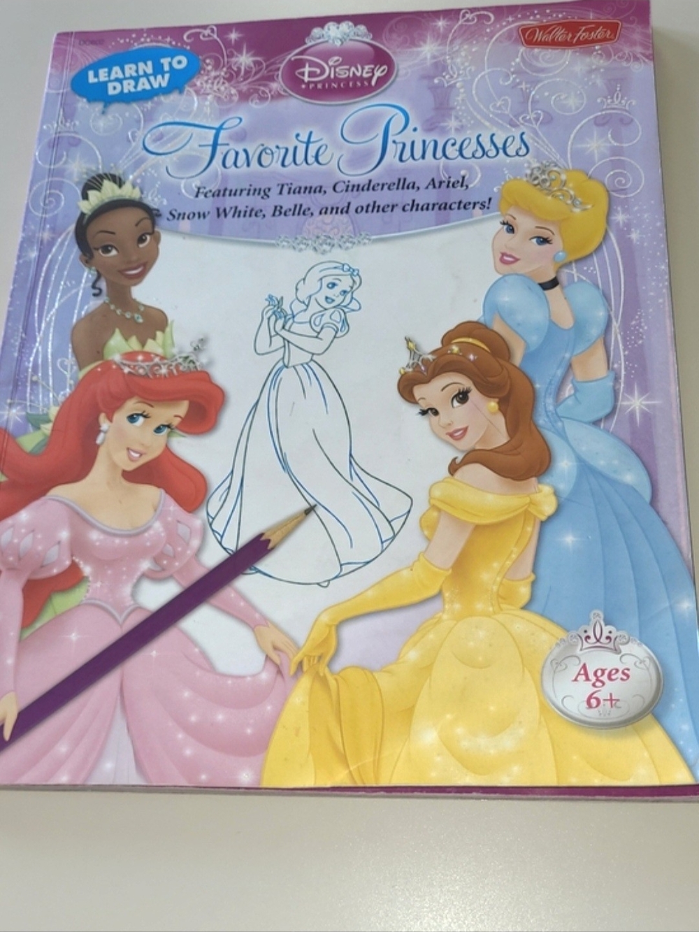 Disney Princess Learn-to-Draw Book